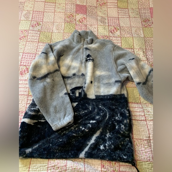 Fuzzy Lighthouse Sweater - Picture 1 of 4
